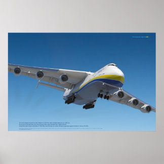 エアラ・Mriya(アントノフAn-225): 伝説の空の3Dポスター ポスター