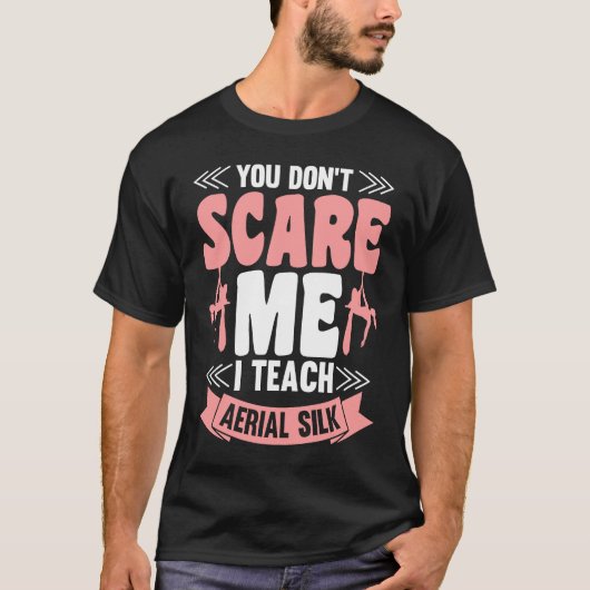 エアリアルシルクとエアリアルヨガのエアリアリスト Tシャツ (正面)