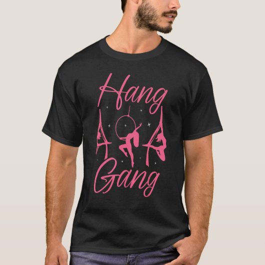 エアリアルシルクエアリアルリストハンガング Tシャツ (正面)