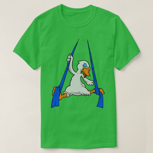 エアリアルシルクスワン Tシャツ (デザイン正面)
