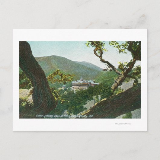 エアリアルビューオブウィターメディカル春 ポストカード (正面)