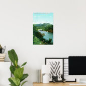 エアリアルビューオブリバーロシアのアットキャンプバラ ポスター (ホームオフィス)