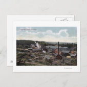 エアリアルビューオブ紙ミルズ ポストカード (正面/裏面)