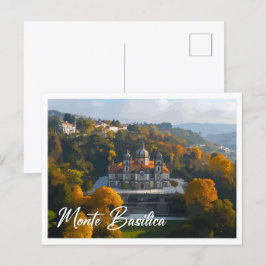 エアリアルビューモンテバシリカフィレンツイタリアトラベル ポストカード