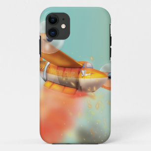 エアリアル消防飛行機 iPhone 11 ケース