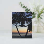 エアリアル シルク シルエット ポストカード (スタンド正面)