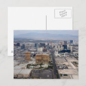 エアリアル ラスベガス ストリップ 2009 フォト ポストカード (正面/裏面)