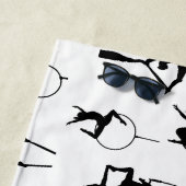 エアリストエアリアルシルクスリラシルエット ビーチタオル (インサイチュ)