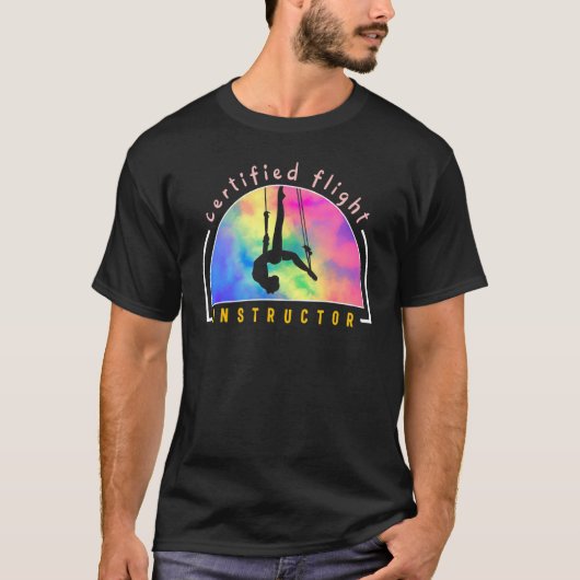 エアリストサーカス認定フライトインストラクターAcro Tシャツ (正面)
