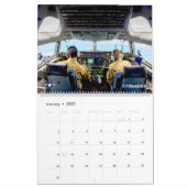 エアリフター – 米国軍隊ワイドボディ航空 カレンダー (1月 2027)