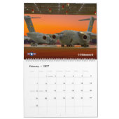 エアリフター – C-17 Globemaster III カレンダー (2月 2027)
