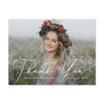 エアリーエレガンス編集可能なカラー卒業ありがとう