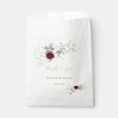 エアリーグリーンリーバーガンディフローラ結婚金ゴールド フェイバーバッグ (正面)