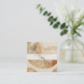 エアリーニュートラルエレメンツボヘミアンボホ詳細 スクエア名刺 (スタンド正面)