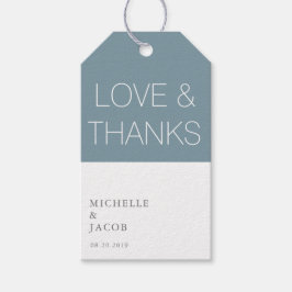 エアリーパステルティール(緑がかった色) |結婚式の引き出物ギフトラベル ギフトタグ