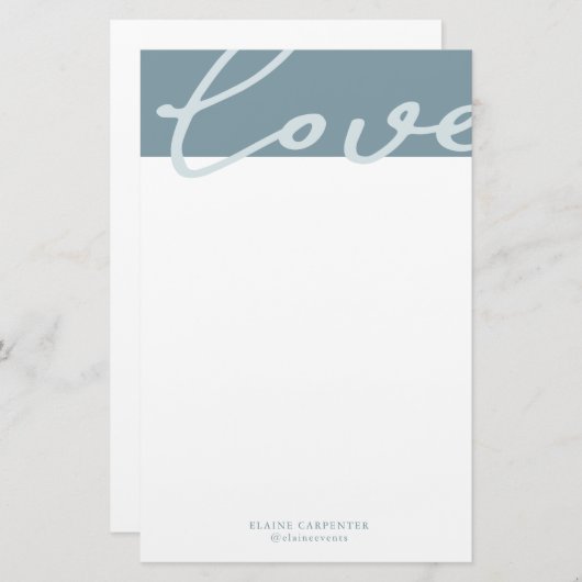 エアリーパステル |ひなパーソナライズされた形紙 便箋 (正面/裏面)