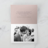 エアリーパステル |折り畳み写真サンキューカード カード (内部)