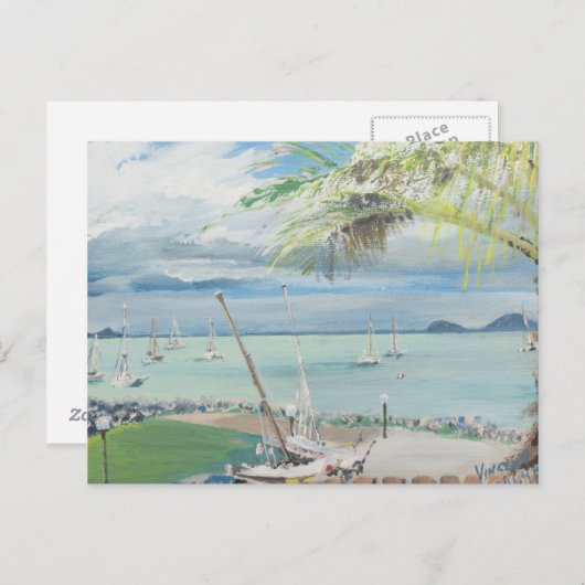 エアリービーチオーストラリア。1998 ポストカード (正面/裏面)