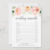 エアリーフローラ両面ブライダルシャワーゲーム (裏面)