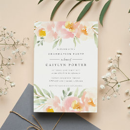 エアリーフローラ卒業パーティー招待状 招待状