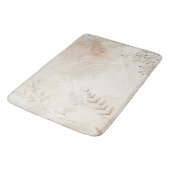 エアリーボヘミアンフローラストリングアートデザイン バスマット (アングル)