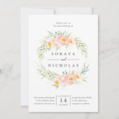 エアリーリース | 結婚式招待状 招待状 (正面)