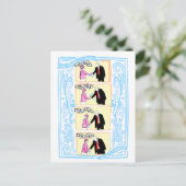 エアリー伯爵夫人の握手記念ポストカード ポストカード (スタンド正面)