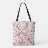 エアリー桜の植物画 トートバッグ (裏面)