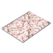 エアリー桜の植物画 ノートブック (左側)