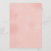 エアリー結婚赤面の旅程結婚- Welcome プログラム (裏面)