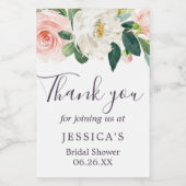 エアリー赤面ミニワインボトルラベル ワインラベル (シングルラベル)