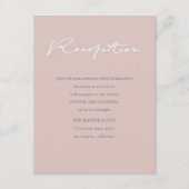 エアリー パステル | 受付案内カード エンクロージャーカード (正面)