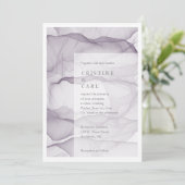 エアリー·ライト·結婚式招待状 招待状 (スタンド正面)