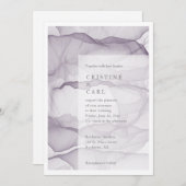エアリー·ライト·結婚式招待状 招待状 (正面/裏面)
