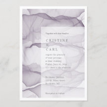 エアリー·ライト·結婚式招待状