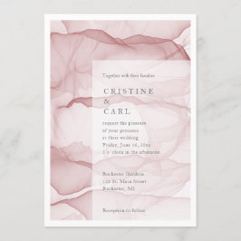 エアリー·ライト·結婚式招待状 招待状