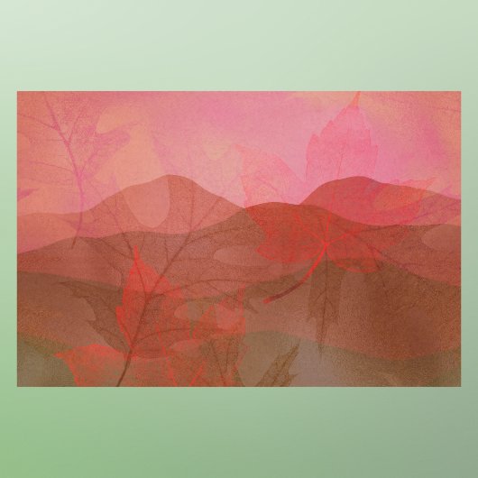 エアレッドと秋のヒント 薄葉紙