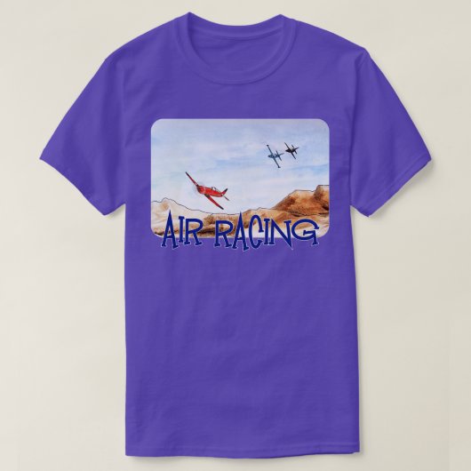 エアレーシングスカイレーシングパイロットレース Tシャツ (デザイン正面)