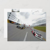 エアレーシング澄んストックカーポストカード ポストカード (正面/裏面)