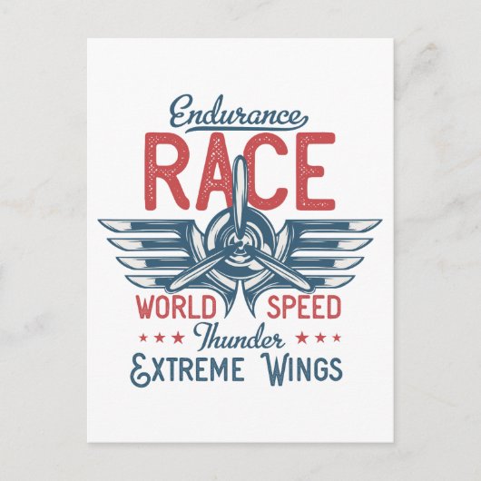 エアレース航空ヴィンテージ航空 ポストカード (正面)