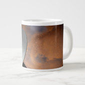 エアロシェルカプセル型の宇宙船が火星に接近する。 ジャンボコーヒーマグカップ (正面右)