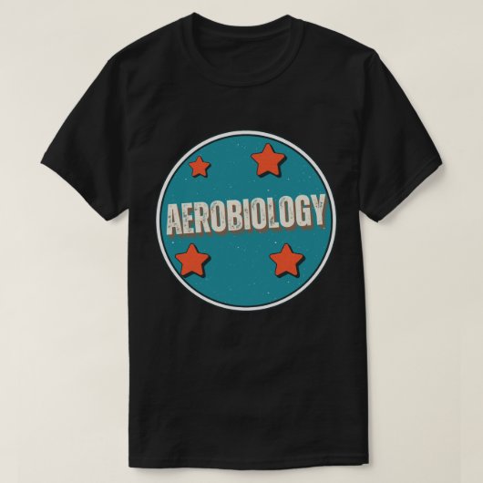 エアロバイオロジー Tシャツ (デザイン正面)