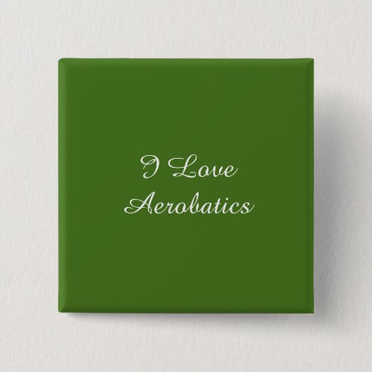 エアロバティクスが大好き 缶バッジ (正面)