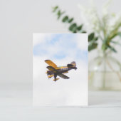 エアロバティック・バイパイロット飛行中 ポストカード (スタンド正面)