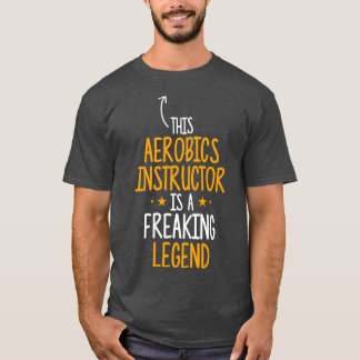 エアロビクスインストラクター凡例 Tシャツ