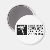 エアロビクス生き延び マグネット (正面/裏面)