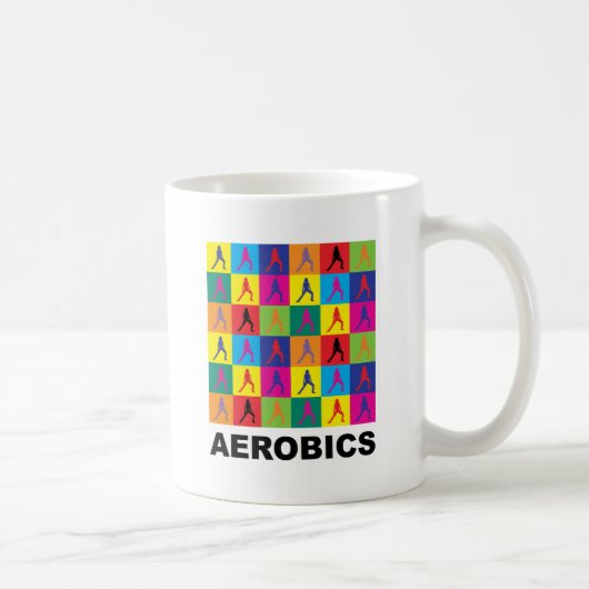 エアロビクス コーヒーマグカップ (右)
