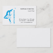 エアロビクス 名刺 (正面/裏面)