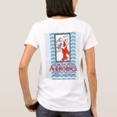 エアロビクス,<Your Name Here>,<Your Town Here> Tシャツ (裏面)