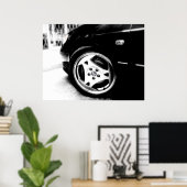 エアロホイール – Saab 9-5 ポスター (ホームオフィス)